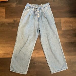 Forever 21 wide leg mom jeans